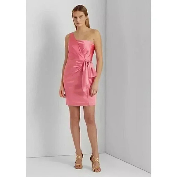 Lauren Ralph Lauren Dresses & Skirts - NEW! Lauren Ralph Lauren Women's 12 Structured Satin-Cocktail Dress NWT $265